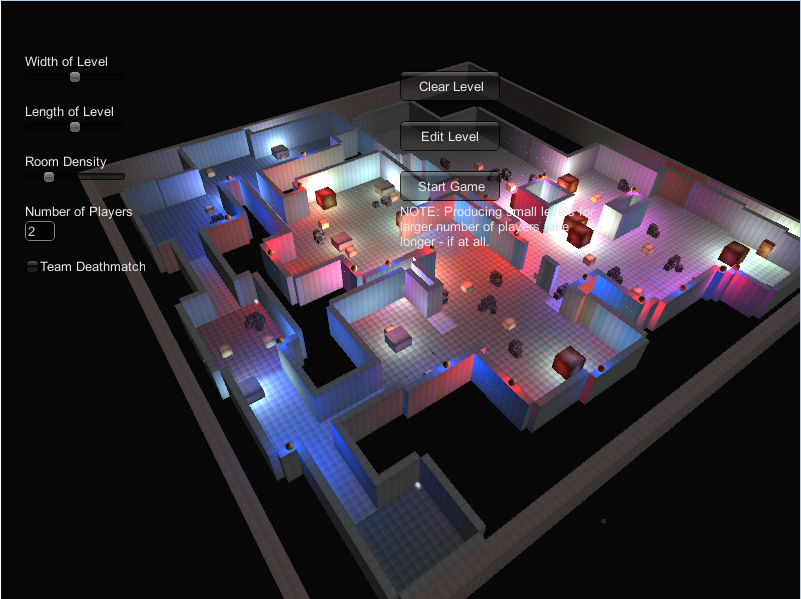 Randomly Generated Level