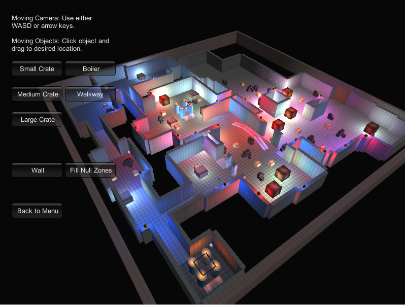 Level Editor menu